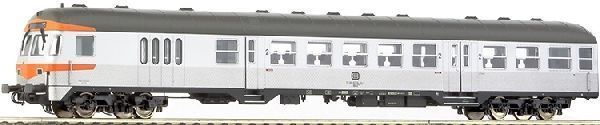 BDnrzf-740,Maßstab1:43,5,1972,Kopf orange,schwarzer Rahmen,mit Beleuchtung u.Schlußlicht,mit Decoder